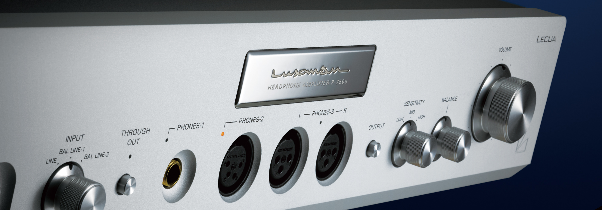 LUXMAN ヘッドフォンアンプ P-750u