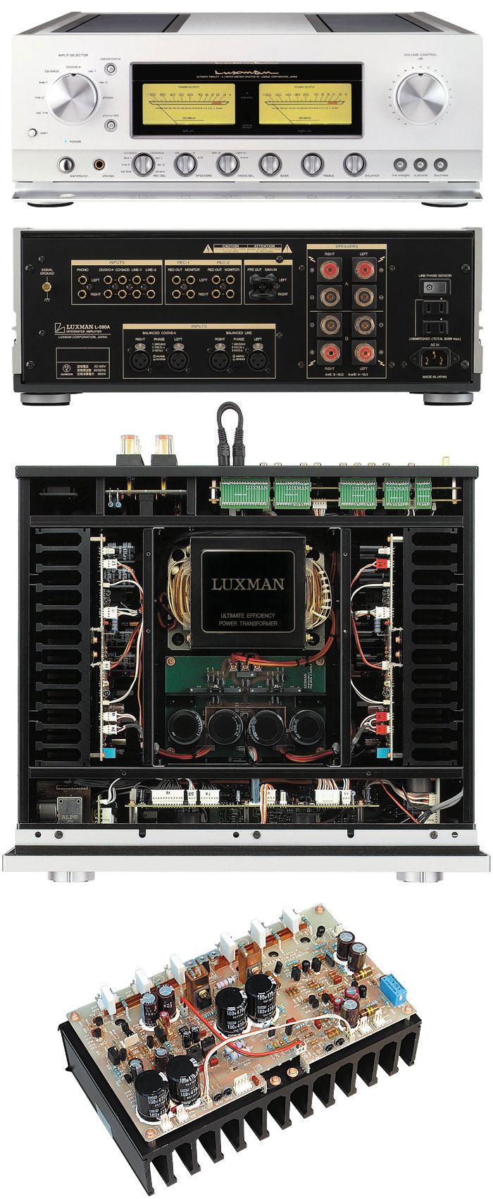 ラックスマン株式会社｜ホーム製品情報｜プリメインアンプ L